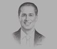 Sketch of Nigel Baptiste, President, Republic Financial Holdings
