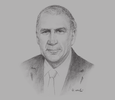 Sketch of Arthur Lok Jack, Executive Chairman, Associated Brands
