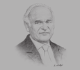 Sketch of Kenneth Vieira, Senior Partner, J.D. Sellier
