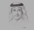 Sketch of  Fahad Al Khalifa, Group CEO, Al Khaliji
