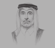 Sketch of Abdulla bin Fahad bin Ghorab Al Marri, Chairman, Qatar First Bank (QFB)
