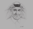 Sketch of Hamad Mubarak Al Muhannadi, CEO, RasGas
