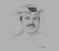Sketch of Khalid Mohammed Jolo, CEO, Nebras Power

