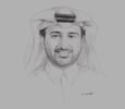 Sketch of Abdulla bin Abdulaziz bin Turki Al Subaie, Managing Director and Chairman of the Executive Committee, Qatar Rail
