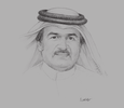 Sketch of  Ibrahim Jassim Al Othman, President and CEO, United Development Company (UDC)
