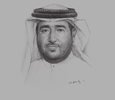 Sketch of Rashed Al Mansoori, Director-General, Abu Dhabi Systems and Information Centre (ADSIC) 
