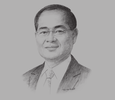 Sketch of Lim Hng Kiang, Singapore Minister for Trade and Industry
