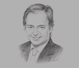 Sketch of Hugo Swire, UK Member of Parliament
