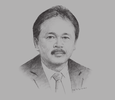 Sketch of Tito Sulistio, CEO, Indonesia Stock Exchange
