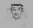 Sketch of Nayef Al Hajraf, Chairman and Managing Director, Capital Markets Authority (CMA)
