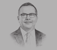 Sketch of Mohammed Fikrat, CEO, Cosumar
