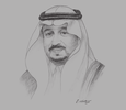 Sketch of Prince Faisal bin Bandar Al Saud, Governor, Riyadh Region; and Chairman, High Commission for the Development of Arriyadh
