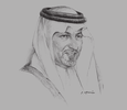 Sketch of Prince Khalid bin Faisal Al Saud, Governor, Makkah Region
