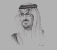 Sketch of Prince Saud bin Khalid Al Faisal Al Saud, Acting Governor, Saudi Arabian General Investment Authority (SAGIA)

