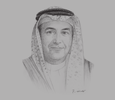 Sketch of Abdulaziz A Al Helaissi, CEO, Gulf International Bank
