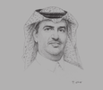 Sketch of Raeed Al Tamimi, CEO, Tawuniya
