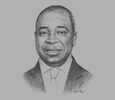 Sketch of Pierre Moussa, President, CEMAC Commission
