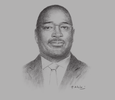 Sketch of Etienne Dieudonné Ngoubou, Minister of Petrol and Hydrocarbons
