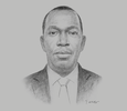 Sketch of Richard Anamoo, Director-General, Ghana Ports and Harbours Authority (GPHA)
