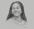 Sketch of Valentina Mintah, CEO, West Blue Consulting
