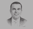 Sketch of Mouatassem Boudiaf, Deputy Minister for Digital Economy and Financial System Modernisation
