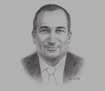 Sketch of  Samir Hadj Ali, Chartered Accountant and Managing Partner, Mazars Algeria
