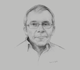Sketch of Sean Turnell, Economic Advisor, National League for Democracy (NLD); and Associate Professor, Department of Economics, Macquarie University
