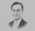 Sketch of Keiichiro Nakazawa, Chief Representative, Japan International Cooperation Agency (JICA), Myanmar Office

