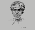 Sketch of Sultan Qaboos bin Said Al Said
