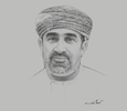 Sketch of Khalifa Al Barwani, CEO, National Centre for Statistics and Information (NCSI)
