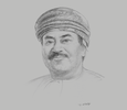 Sketch of AbdulRazak Ali Issa, CEO, Bank Muscat
