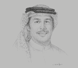Sketch of Khalid Al Rumaihi, Chief Executive, Bahrain Economic Development Board
