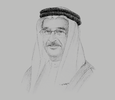 Sketch of Sheikh Mohammed bin Abdullah Al Khalifa, Chairman of the Supreme Council for Health
