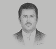 Sketch of Ahmed Alsulaiman, Managing Partner, KSI - Bahrain Consultants & Public Accountants
