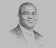 Sketch of Edoh Kossi Aménounvé, Managing Director, Bourse Régionale des Valeurs Mobilières (BRVM)
