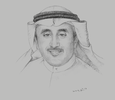 Sketch of Abdulwahab Al Bader, Director-General, Kuwait Fund for Arab Economic Development (KFAED)
