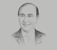 Sketch of Mohab Mameesh, Chairman and Managing Director, Suez Canal Authority (SCA)
