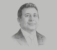 Sketch of Osama Bishai, CEO, Orascom Construction
