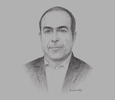 Sketch of  Gustavo Puente Orozco, Secretary of Economic Development, State of San Luis Potosí
