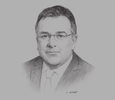 Sketch of Ricardo González Orta, Partner, Deloitte México
