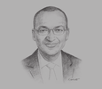 Sketch of Patrick Njoroge, Governor, Central Bank of Kenya (CBK)
