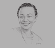 Sketch of Carole Kariuki, CEO, Kenya Private Sector Alliance (KEPSA)
