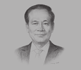 Sketch of Le Luong Minh, Secretary-General, ASEAN
