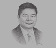 Sketch of Amando Tetangco, Governor, Bangko Sentral ng Pilipinas (BSP)
