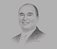 Sketch of Jonathan C Ng, President, Republic Biscuit Corporation
