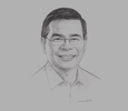 Sketch of Rodolfo A Salalima, Secretary, Department of Information and Communications Technology (DICT)
