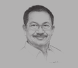 Sketch of Emmanuel F Piñol, Secretary, Department of Agriculture

