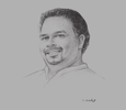 Sketch of Navin Dissanayake, Minister of Plantation Industries
