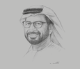 Sketch of Khalifa Al Romaithi, Chairman, UAE Space Agency
