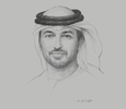 Sketch of Ahmad Belhoul Al Falasi, Minister of State for Higher Education
